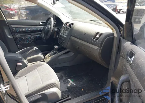 2007 Volkswagen Jetta 2.5 from USA, damaged, VIN 3VWPG71K27M088296